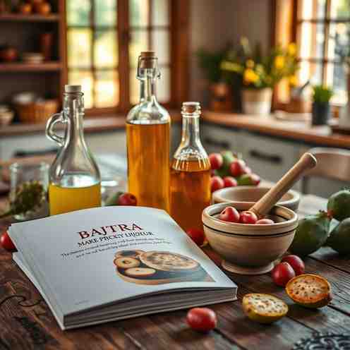 Bajtra - Make Prickly Pear Liqueur & Syrup at Home